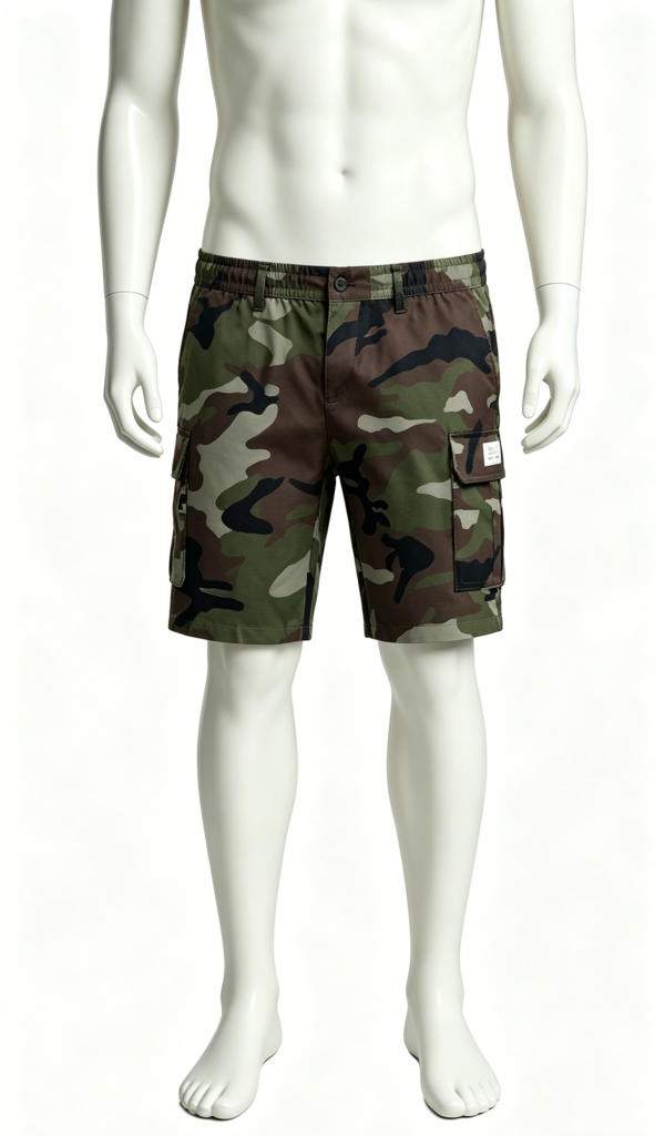 Classic Camouflage Cargo Shorts