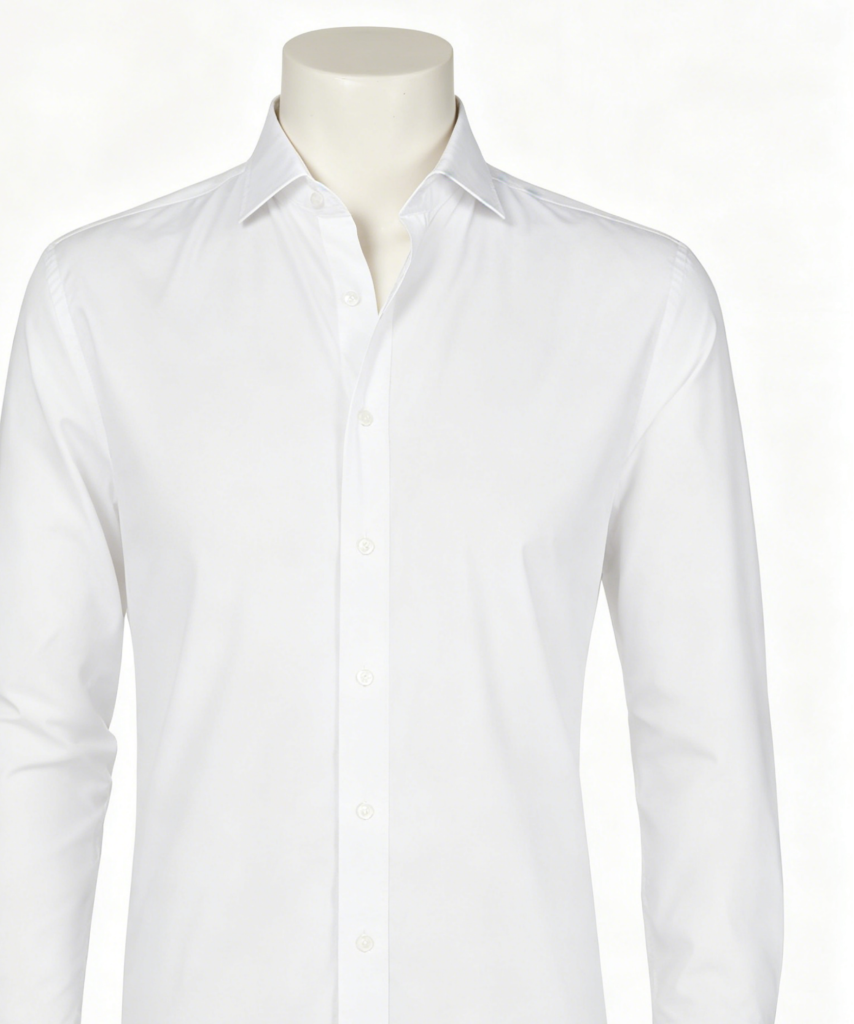 White Wrinkle-Free Dress Shirt