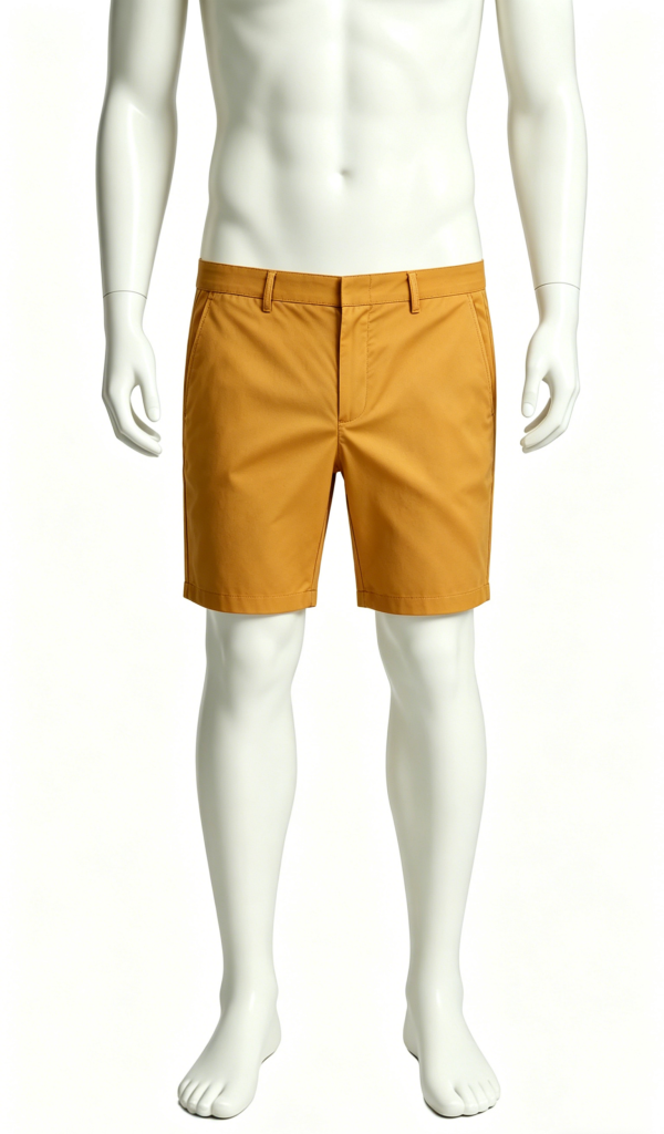 Warm Orange Classic Chino Shorts